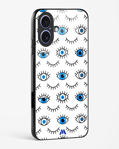 Eyes Wide Shut Glass Case Phone Cover (Apple)