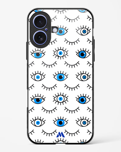 Eyes Wide Shut Glass Case Phone Cover (Apple)