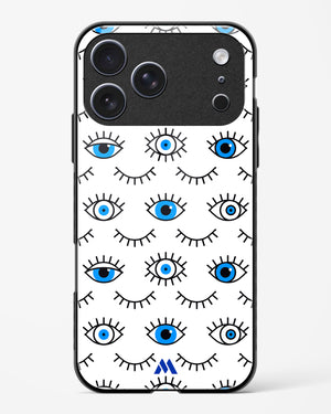 Eyes Wide Shut Glass Case Phone Cover (Apple)