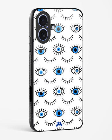Eyes Wide Shut Glass Case Phone Cover (Apple)