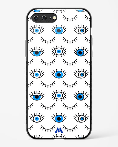 Eyes Wide Shut Glass Case Phone Cover (Apple)