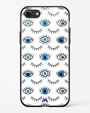 Eyes Wide Shut Glass Case Phone Cover-(Apple)