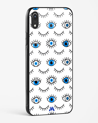 Eyes Wide Shut Glass Case Phone Cover (Apple)