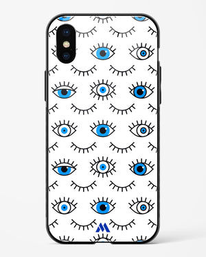 Eyes Wide Shut Glass Case Phone Cover (Apple)
