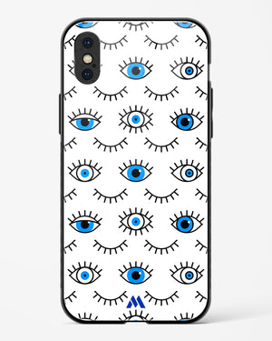 Eyes Wide Shut Glass Case Phone Cover (Apple)