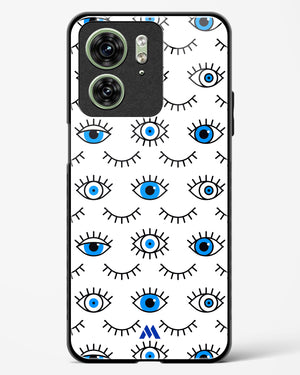 Eyes Wide Shut Glass Case Phone Cover (Motorola)