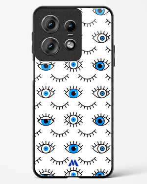 Eyes Wide Shut Glass Case Phone Cover (Motorola)