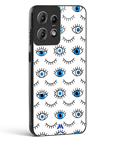 Eyes Wide Shut Glass Case Phone Cover (Motorola)