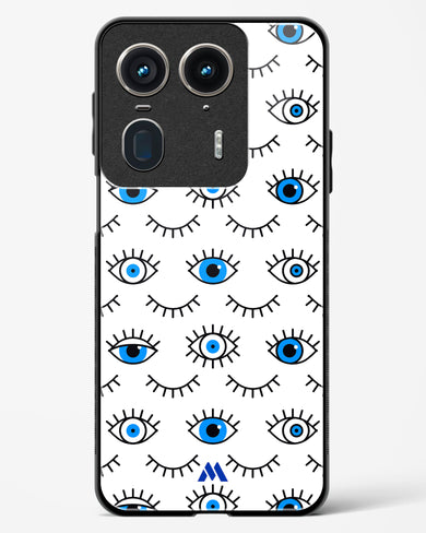 Eyes Wide Shut Glass Case Phone Cover (Motorola)