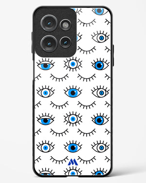 Eyes Wide Shut Glass Case Phone Cover (Motorola)