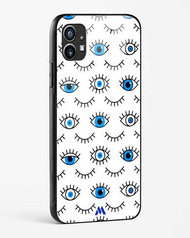 Eyes Wide Shut Glass Case Phone Cover (Nothing)