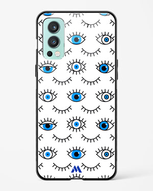 Eyes Wide Shut Glass Case Phone Cover-(OnePlus)