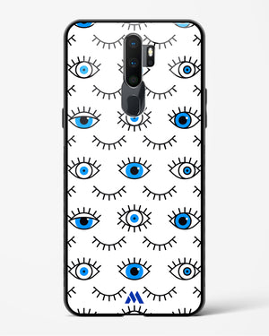 Eyes Wide Shut Glass Case Phone Cover-(Oppo)