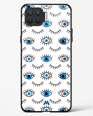 Eyes Wide Shut Glass Case Phone Cover-(Oppo)