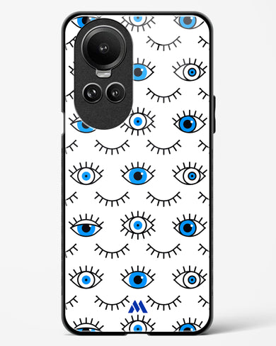 Eyes Wide Shut Glass Case Phone Cover (Oppo)