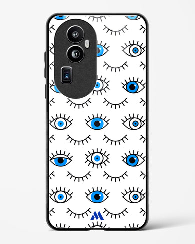 Eyes Wide Shut Glass Case Phone Cover (Oppo)