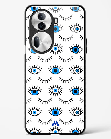 Eyes Wide Shut Glass Case Phone Cover (Oppo)