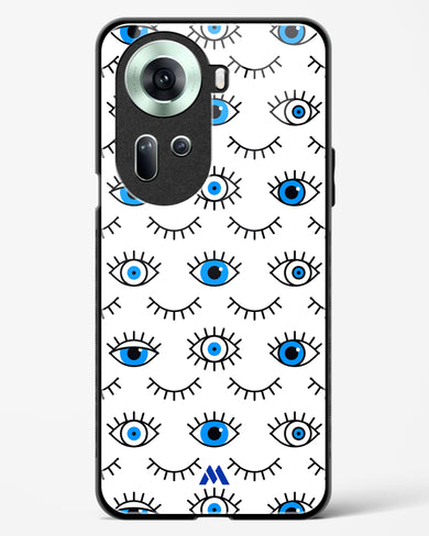 Eyes Wide Shut Glass Case Phone Cover (Oppo)