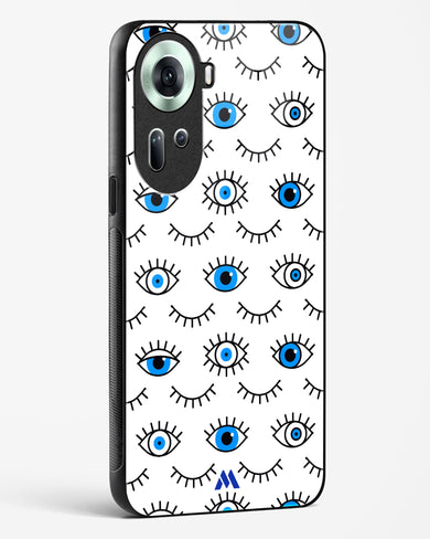 Eyes Wide Shut Glass Case Phone Cover (Oppo)