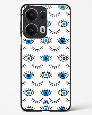 Eyes Wide Shut Glass Case Phone Cover (Oppo)