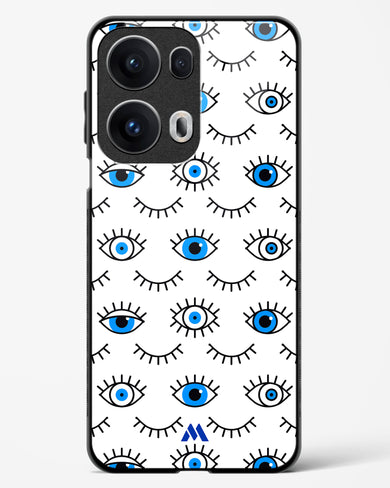 Eyes Wide Shut Glass Case Phone Cover (Oppo)