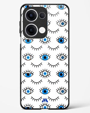 Eyes Wide Shut Glass Case Phone Cover (Oppo)
