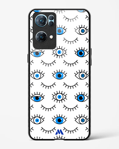 Eyes Wide Shut Glass Case Phone Cover (Oppo)