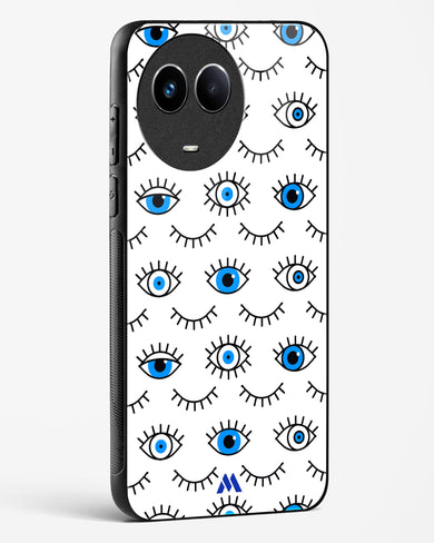 Eyes Wide Shut Glass Case Phone Cover (Realme)