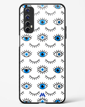 Eyes Wide Shut Glass Case Phone Cover-(Realme)