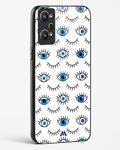Eyes Wide Shut Glass Case Phone Cover (Realme)