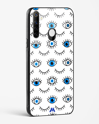 Eyes Wide Shut Glass Case Phone Cover (Realme)