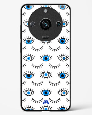 Eyes Wide Shut Glass Case Phone Cover-(Realme)