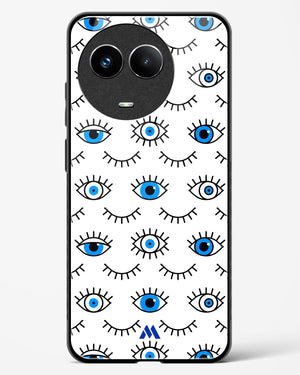 Eyes Wide Shut Glass Case Phone Cover (Realme)