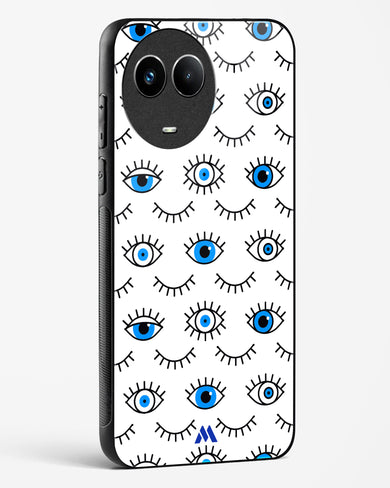 Eyes Wide Shut Glass Case Phone Cover (Realme)