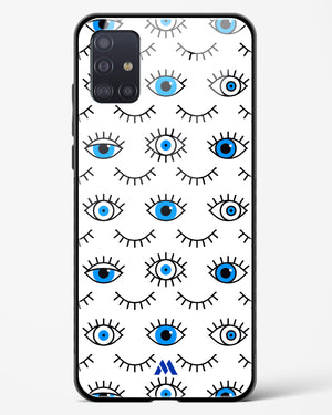 Eyes Wide Shut Glass Case Phone Cover-(Samsung)