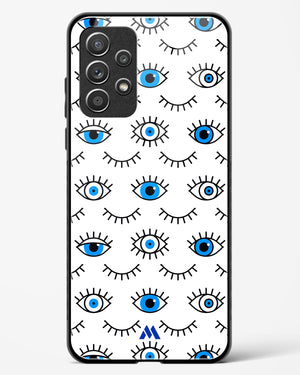 Eyes Wide Shut Glass Case Phone Cover-(Samsung)