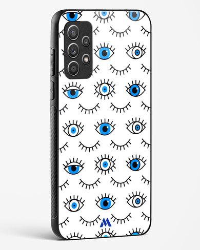 Eyes Wide Shut Glass Case Phone Cover (Samsung)