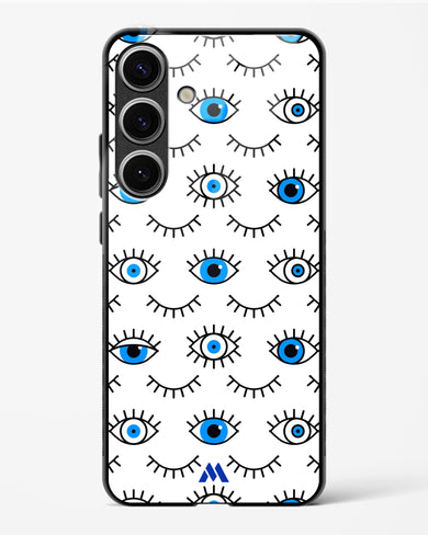 Eyes Wide Shut Glass Case Phone Cover-(Samsung)