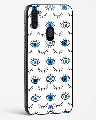 Eyes Wide Shut Glass Case Phone Cover (Samsung)