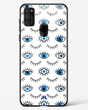 Eyes Wide Shut Glass Case Phone Cover-(Samsung)