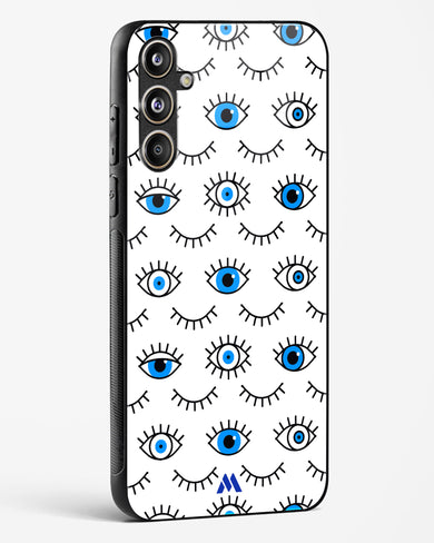 Eyes Wide Shut Glass Case Phone Cover (Samsung)