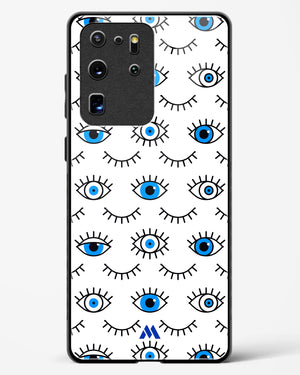 Eyes Wide Shut Glass Case Phone Cover-(Samsung)