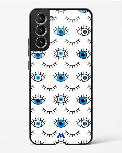 Eyes Wide Shut Glass Case Phone Cover (Samsung)