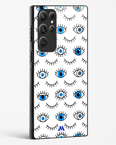Eyes Wide Shut Glass Case Phone Cover (Samsung)