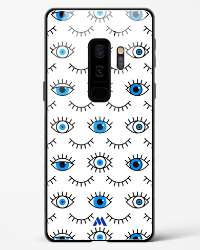 Eyes Wide Shut Glass Case Phone Cover-(Samsung)