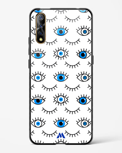 Eyes Wide Shut Glass Case Phone Cover-(Vivo)