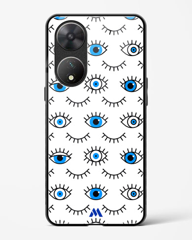 Eyes Wide Shut Glass Case Phone Cover-(Vivo)