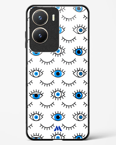 Eyes Wide Shut Glass Case Phone Cover-(Vivo)