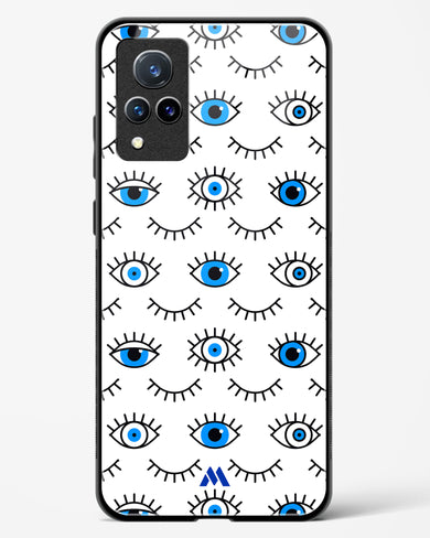 Eyes Wide Shut Glass Case Phone Cover (Vivo)