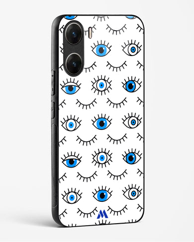 Eyes Wide Shut Glass Case Phone Cover-(Vivo)